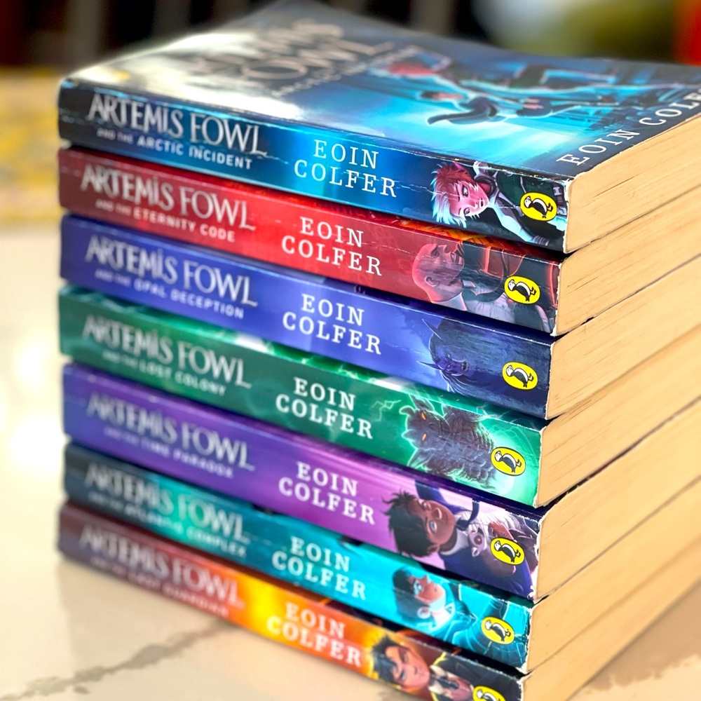 Artemis Fowl Books (7 Books) Books 1-7 of a set.